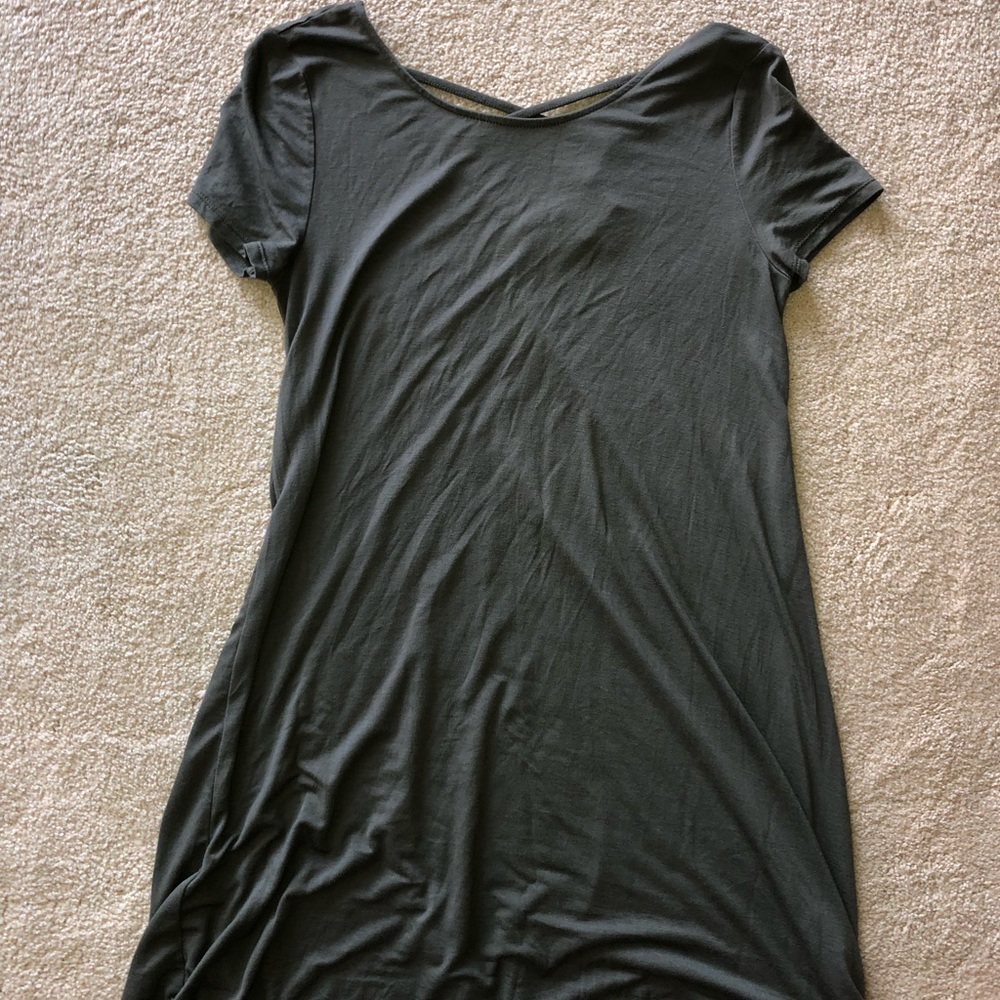 Xs Mossimo hunter green dress